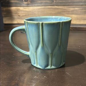 Starbucks Blue Green Bone China Coffee Cocoa Mug Cup
